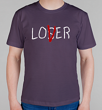 Мужская футболка Loser -Lover