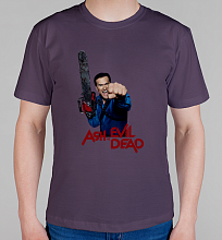 Мужская футболка Эш против Зловещих мертвецов