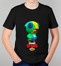 Детская футболка Brawl Stars Leon