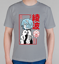 Мужская футболка Рей Аянами EVA-00