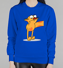 Парный женский свитшот Котопес