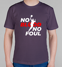 Мужская футболка No blood No foul