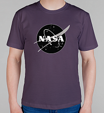 Мужская футболка Nasa Black Edition