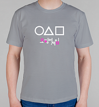 Мужская футболка Игра в кальмара 3