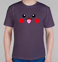 Мужская футболка Пикачу