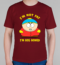 Мужская футболка Cartman I'm not fat