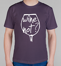 Мужская футболка Wine not?
