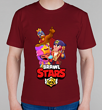 Мужская футболка Brawl Stars Герои 2