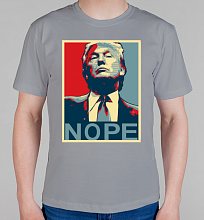 Мужская футболка Дональд Трамп (Nope)