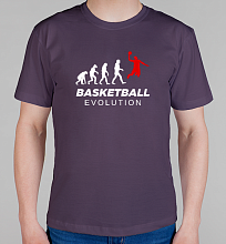 Мужская футболка Basketball evolution