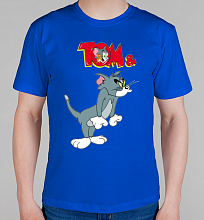 Парная мужская футболка Tom and Jerry