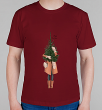 Мужская футболка Happy new year 2022