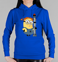 Парная женская толстовка Опасные миньоны