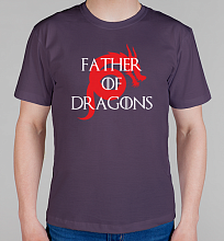Мужская футболка Father of dragons