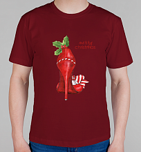 Мужская футболка Merry christmas 4