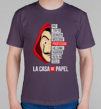 Мужская футболка Le casa de papel 2