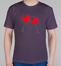 Мужская футболка My Love