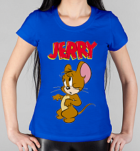 Парная женская футболка Tom and Jerry