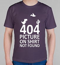 Мужская футболка 404 error