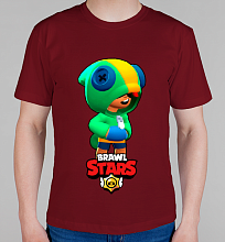 Мужская футболка Brawl Stars Leon