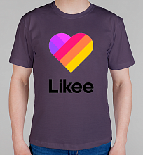 Мужская футболка Лайк