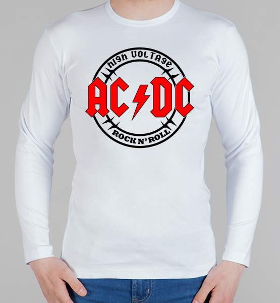 Мужской лонгслив "AC/DC"