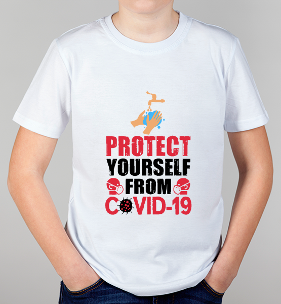 Детская футболка "Protect yourself"