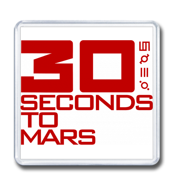 Магнит 65×65 "30 seconds to mars 3"