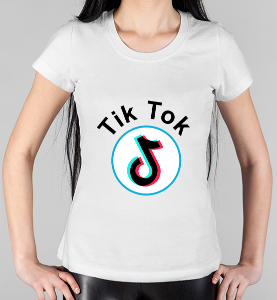 Женская футболка "Tik Tok 2"