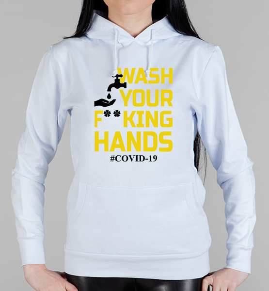 Женская толстовка "Wash you Hands"