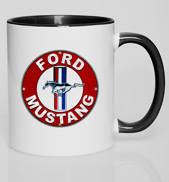 Цветная кружка "Ford Mustang"