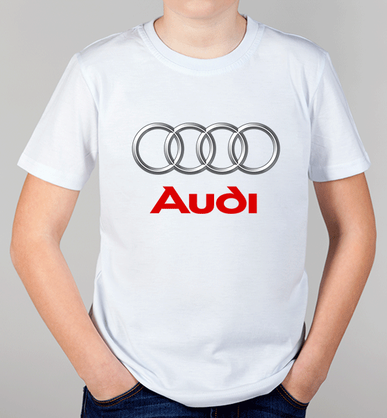 Детская футболка "Audi"